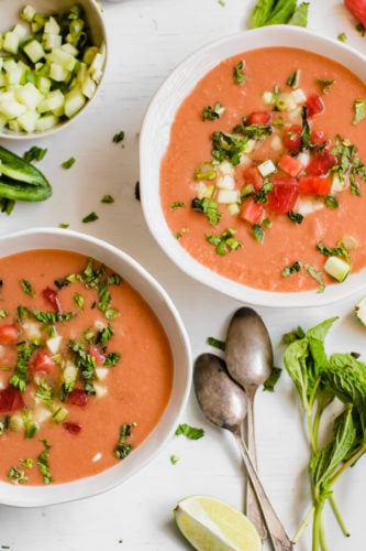 Watermelon Gazpacho - Abra&amp;#39;s Kitchen