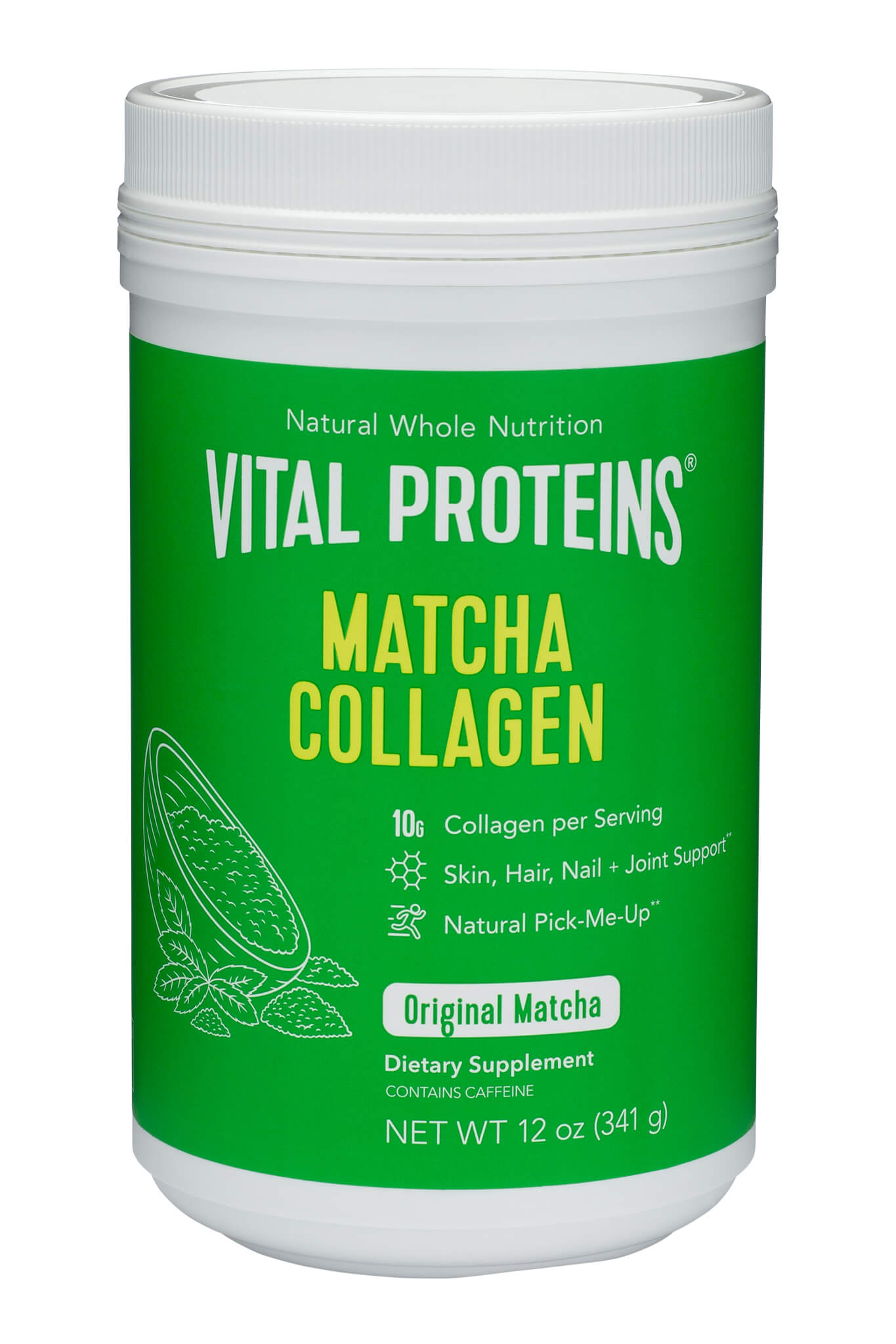 Vital Proteins Matcha Collagen A creamy delicious no fruit smoothie. High in protein and good for you fats, low in carbohydrates and sugar. This no-fruit matcha avocado smoothie is my new breakfast BFF!